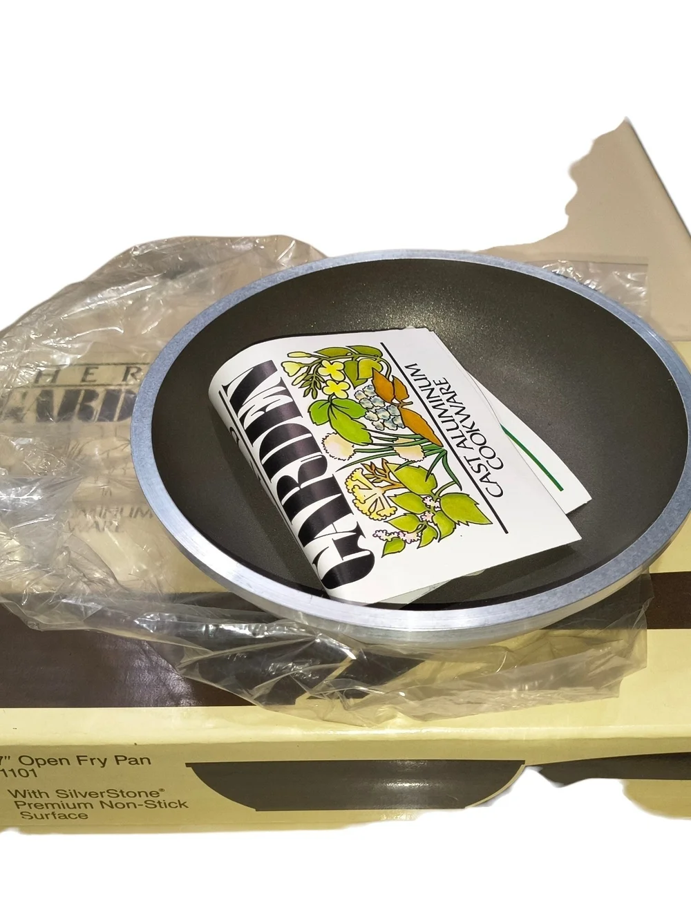 Silver Non-Stick Fry Pan - Gray